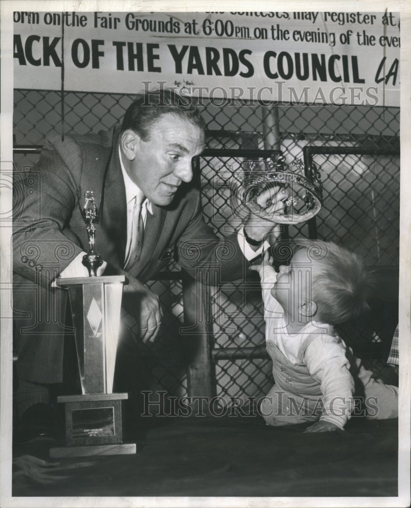 1961 Baby Yards Contest Jimmy Jenka - Historic Images