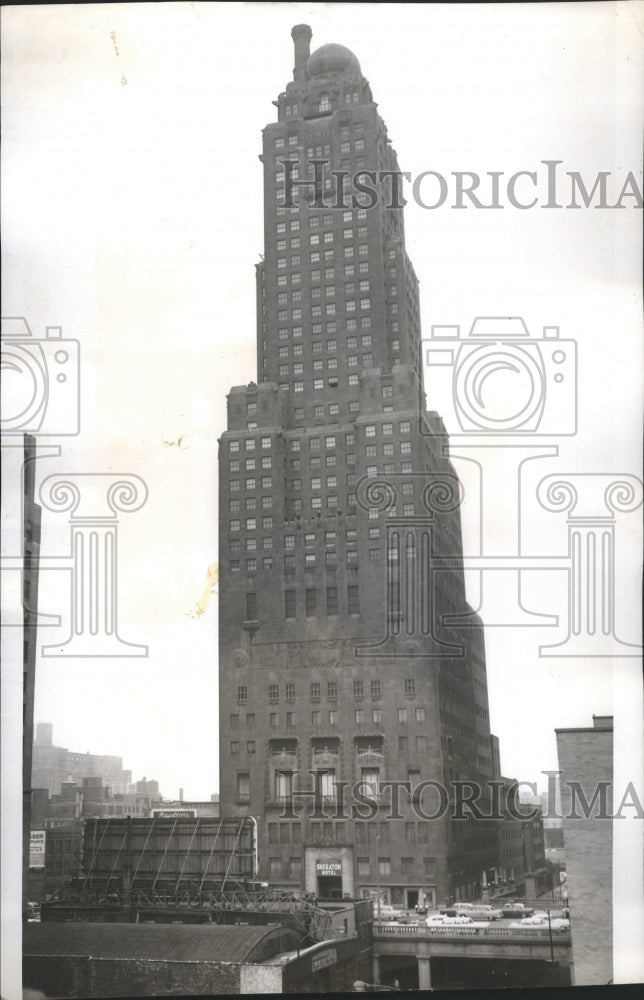 1959 Press Photo Sheraton Hotel Bob Kotalik Library - Historic Images