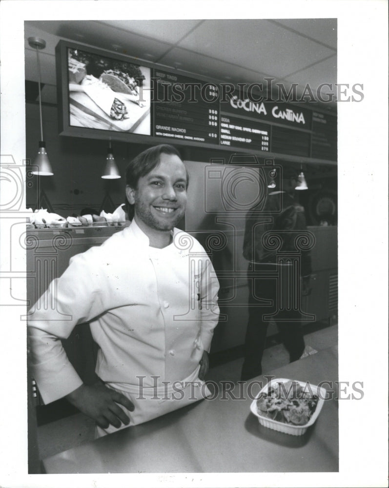 1993  Jimmy Schmidt Chef Cocin Cantina Nach - Historic Images