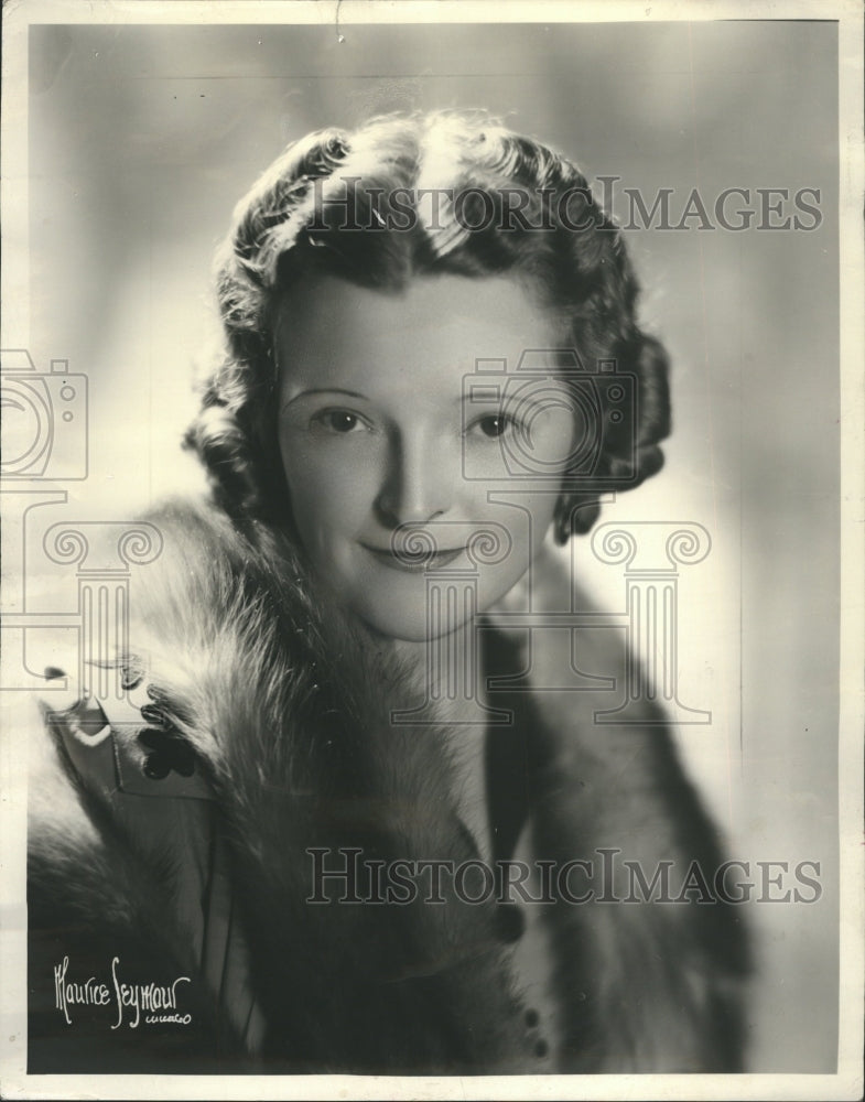 1946 Miss Okey Wilber News Editor - Historic Images
