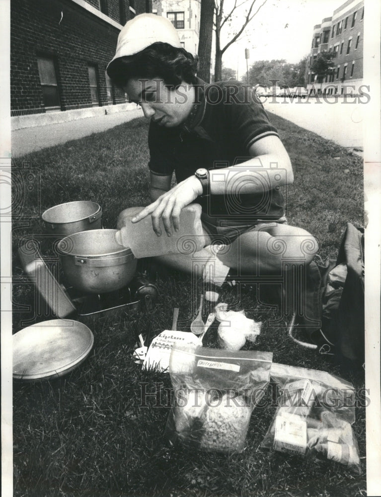 1977 Backpack - Historic Images