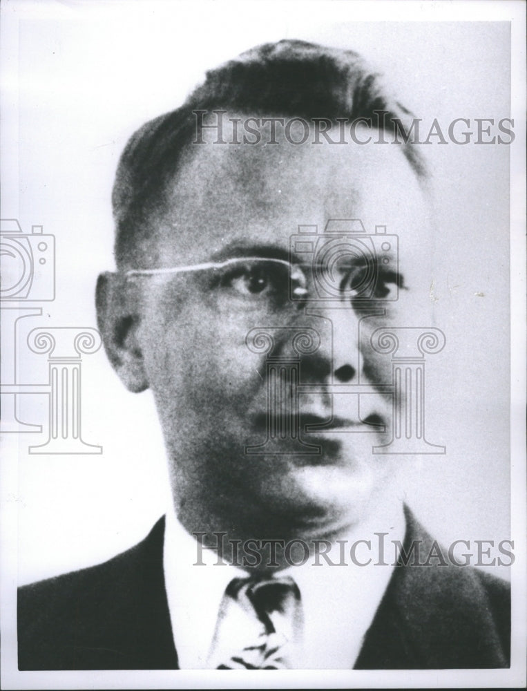 1956 Dr John Scherltz Psychiatrist - Historic Images
