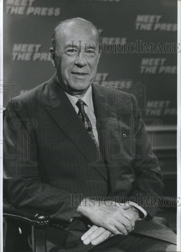 1988 George Shultz Meet The Press Taping - Historic Images