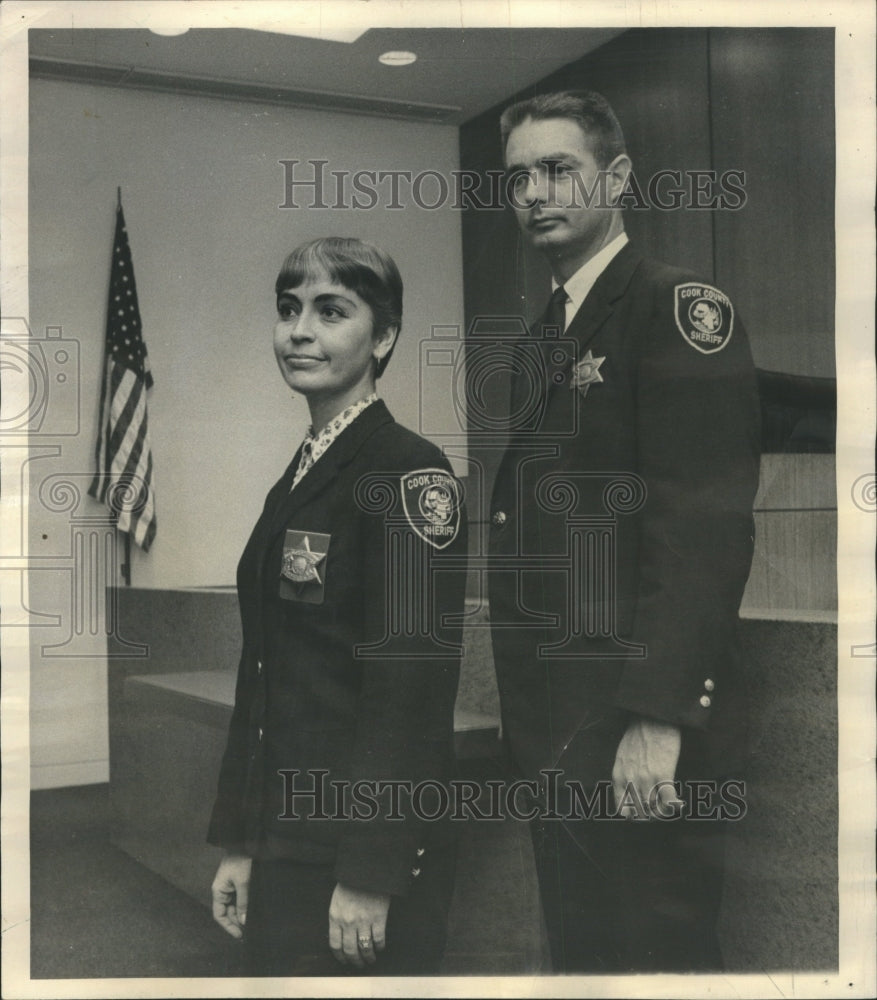 1965 Illinois Bailiff New Jackets Modeling - Historic Images