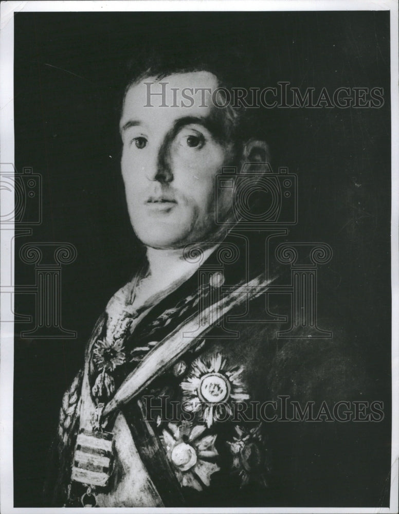 1964 Duke Of Wellington Painting Napoleon - Historic Images