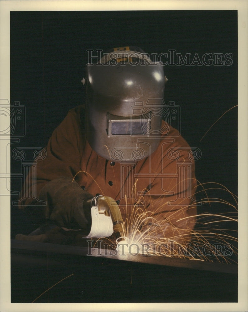 Men Doing Welding Work - Historic Images