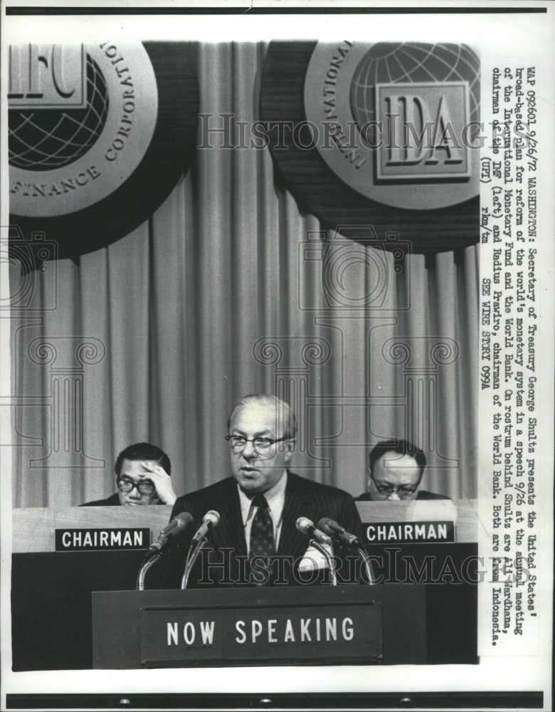 1972 U.S Secretary State Treasury Economist - Historic Images