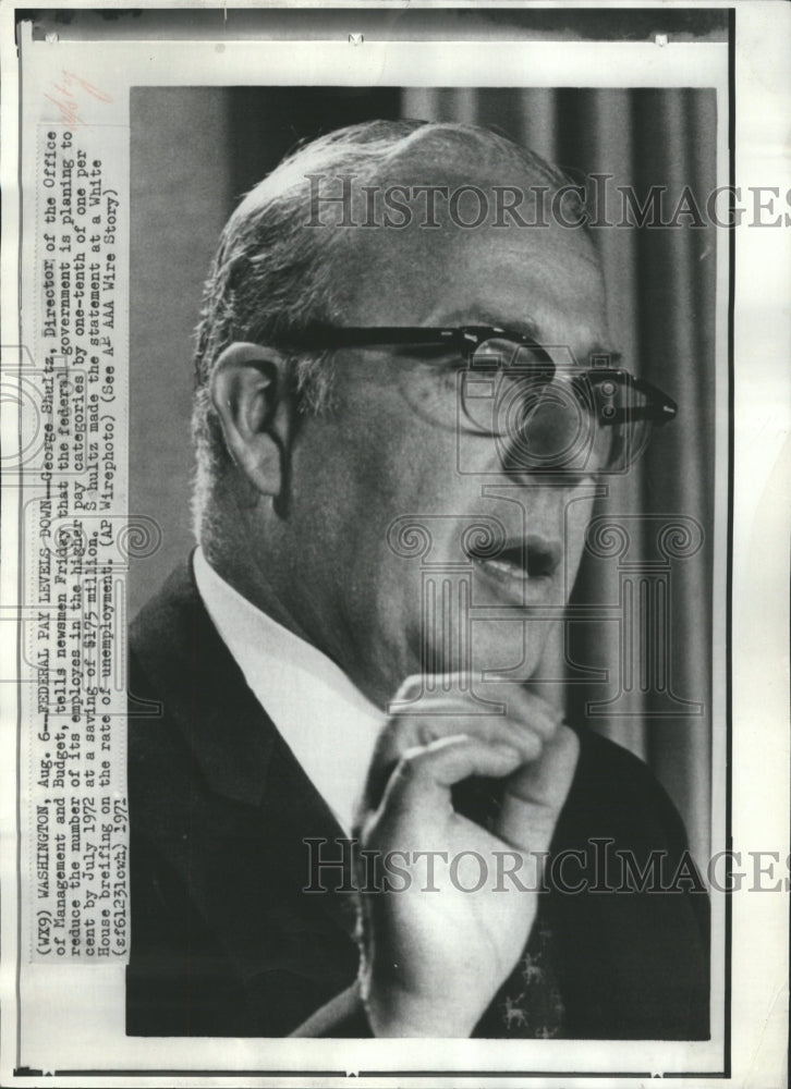 1971 Press Photo George Shultz - RRR53453 - Historic Images