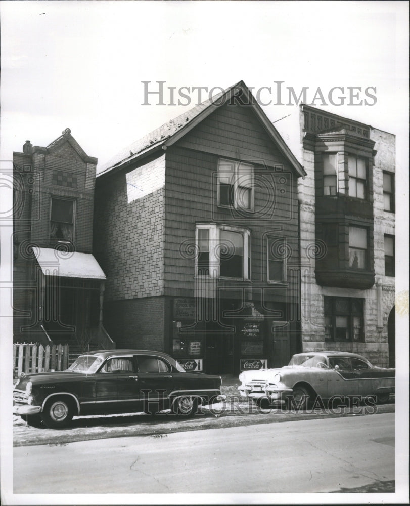 1958 Firetrap Building Lawrence Street - Historic Images