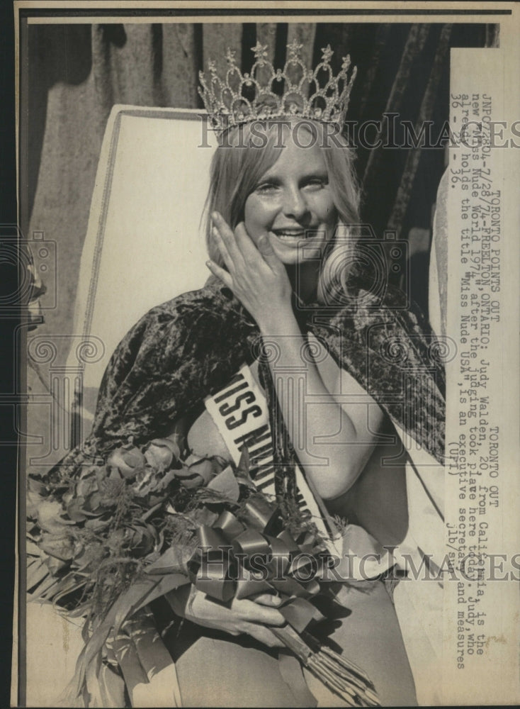 1974 Miss Nude World 1974 - Historic Images