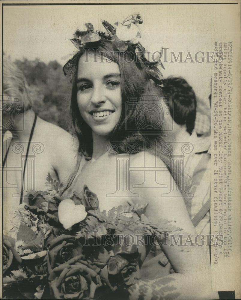 1974 Fountain Valley Miss Nude - Historic Images