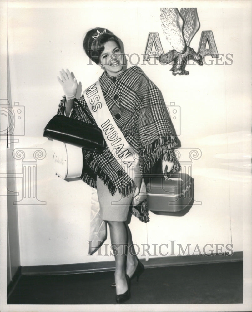 1965 Miss Indiana Lori Starr to Compete - Historic Images
