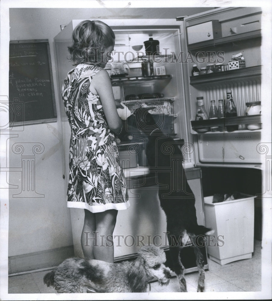 1970 Mrs. Warren S. Wilkinson with dogs - Historic Images