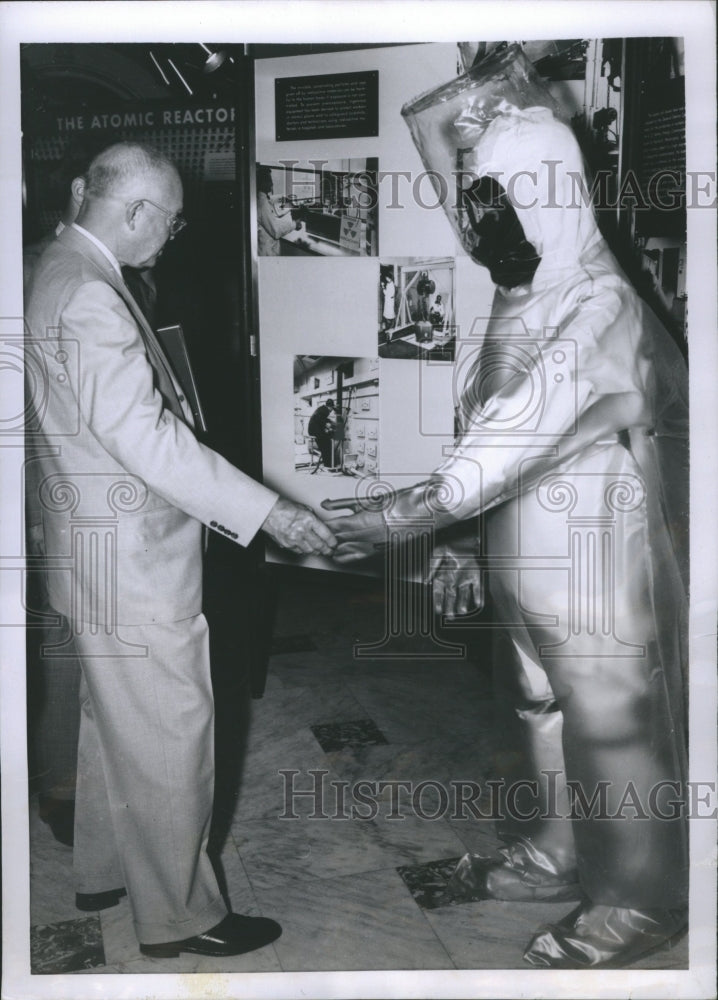 1955 Eisenhower Radioactive Nuclear - Historic Images