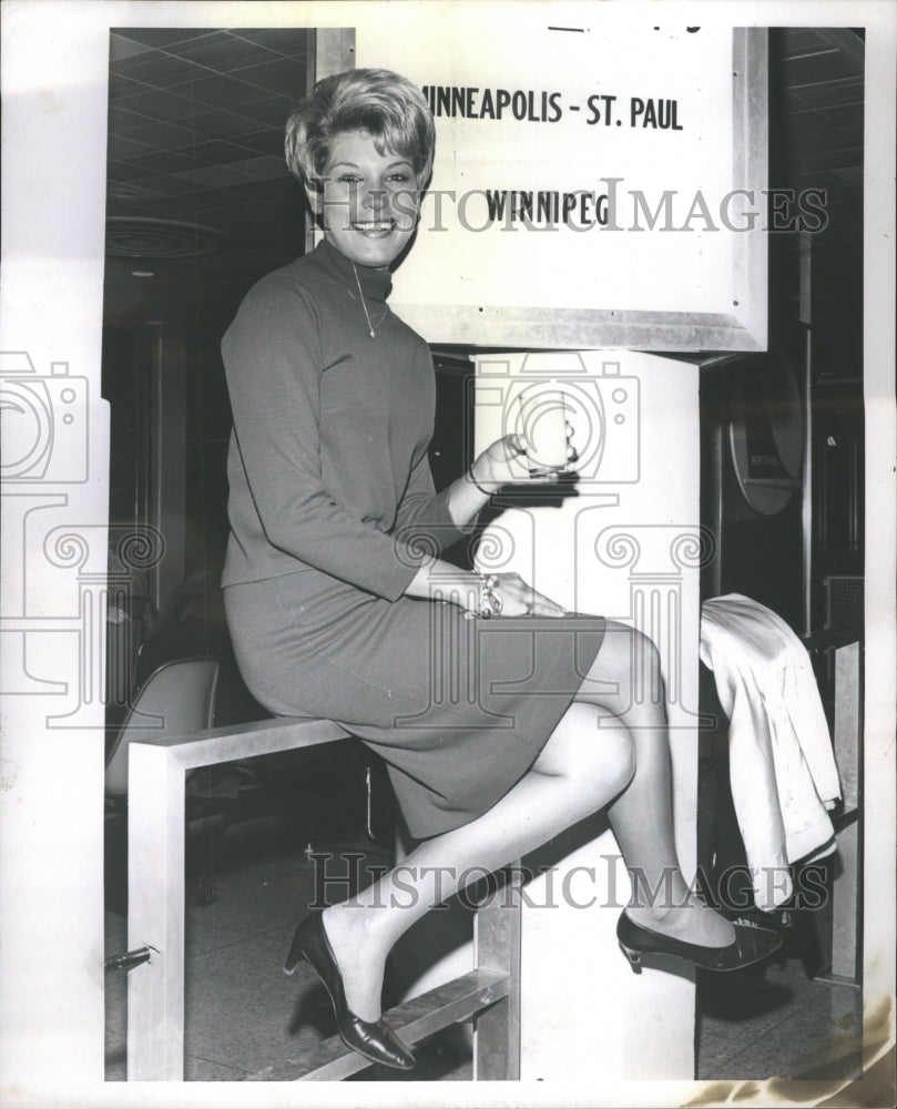 1967 Floridas Miss Citrus Lynne Shuler - Historic Images