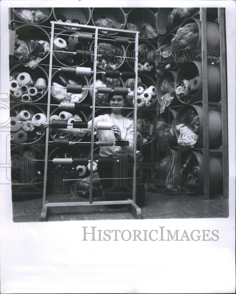 1964 Ratty Wilson Weaving Textile Craft - Historic Images