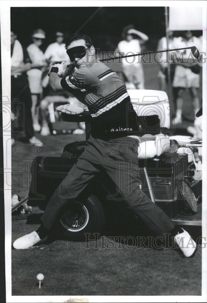 1991 Dennis Walters Golf Cart Countyr Club - Historic Images