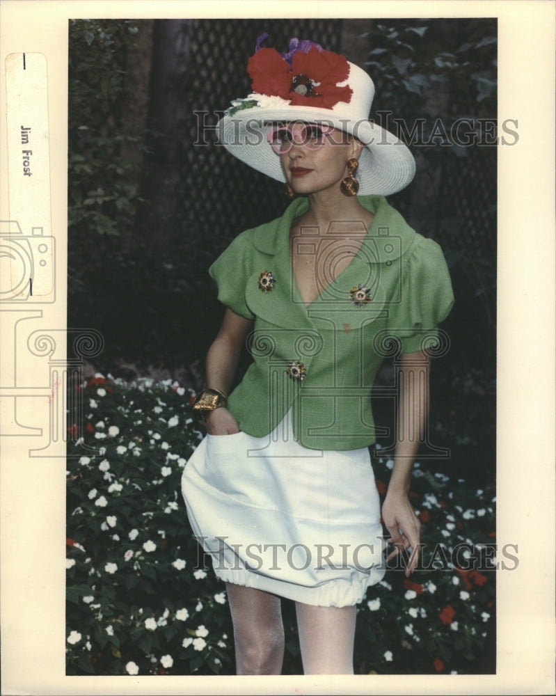 1989 Christian Lacroix Bright Short Sleeved - Historic Images