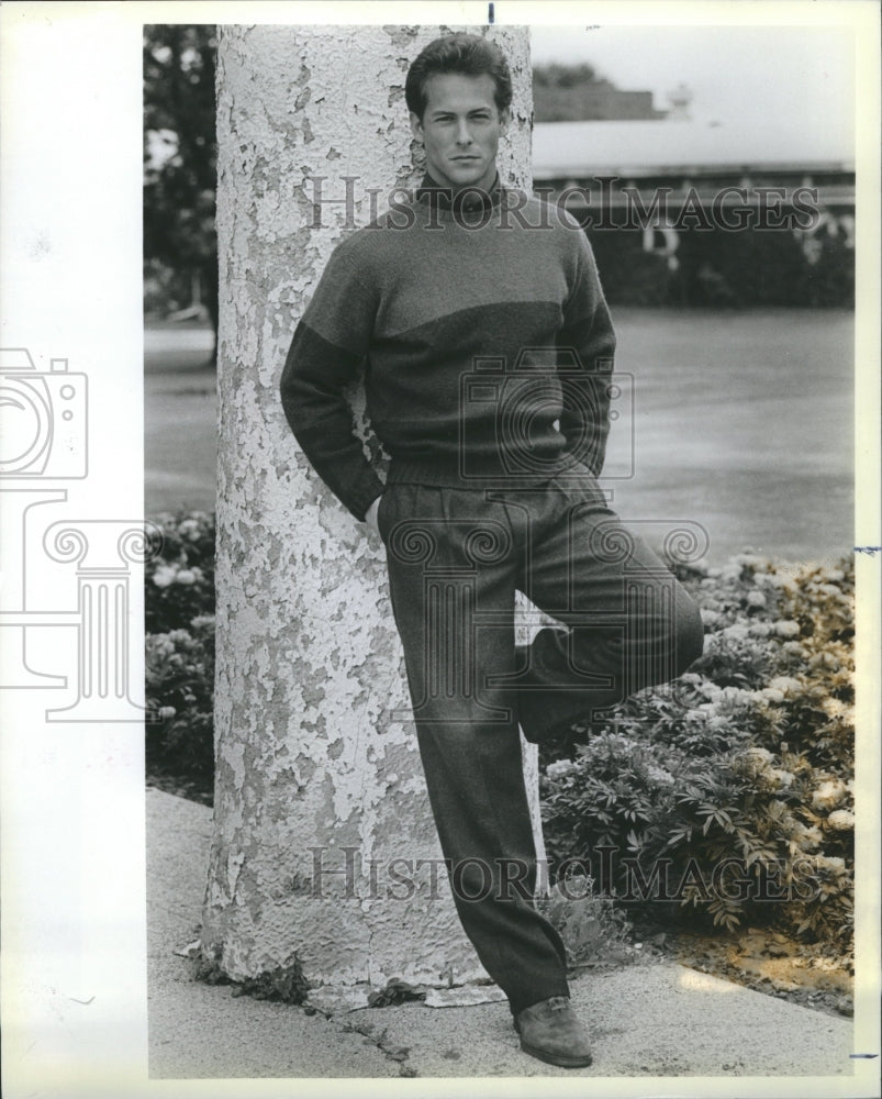 1984 Perry Ellis Fashion Designer - Historic Images