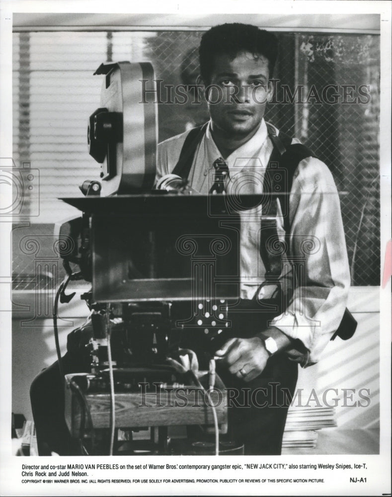 1991 Mario Van Peebles Actor - Historic Images