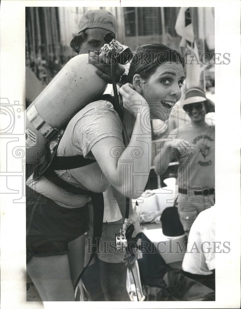 1981 Veterson sailor Susie Cornes Yachts - Historic Images