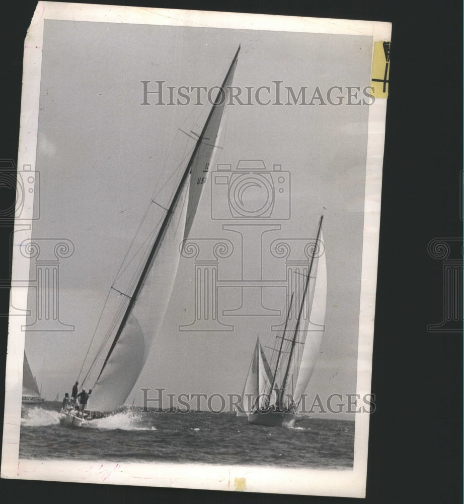 1962 Ketch Ticoderoga Grosse Point Michigan - Historic Images