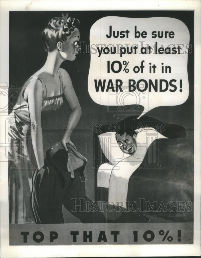 1943 Posters Boost New War Loan Drive - Historic Images