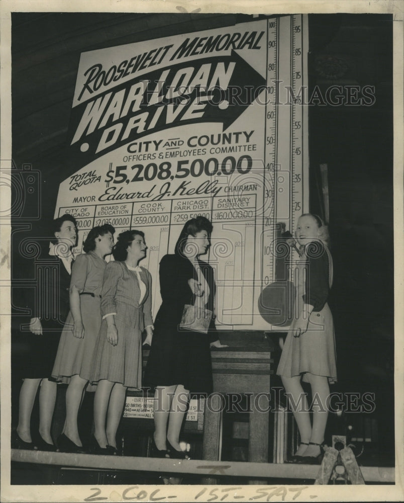 1945 Miss Ella Troy Lucille Moskal Lorraine - Historic Images