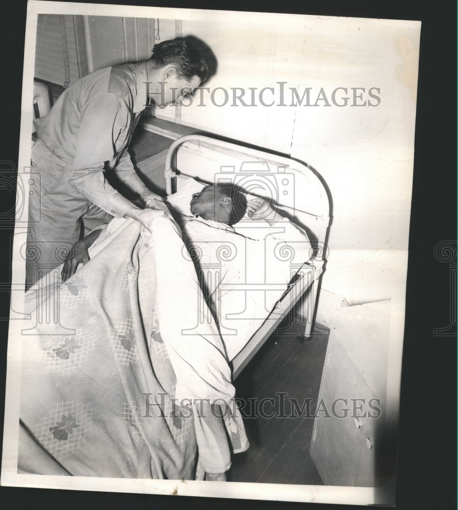 1948 William Thomas Chairman Marion Bed  - Historic Images
