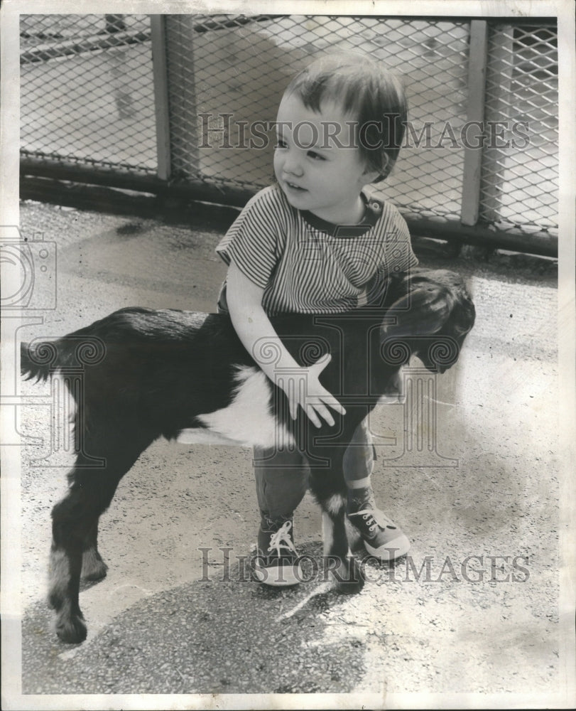 1956 Nancy Griffith Joliet Goat Brookfield - Historic Images