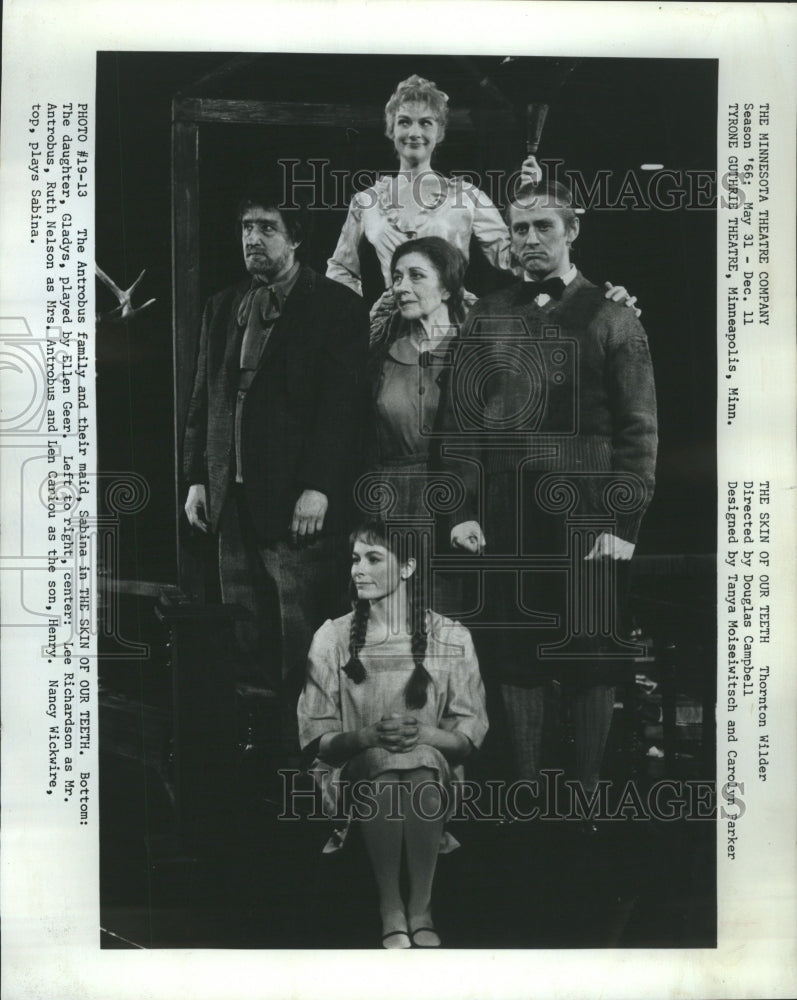 1966 Skin Of Our Teeth Guthrie Theater - Historic Images