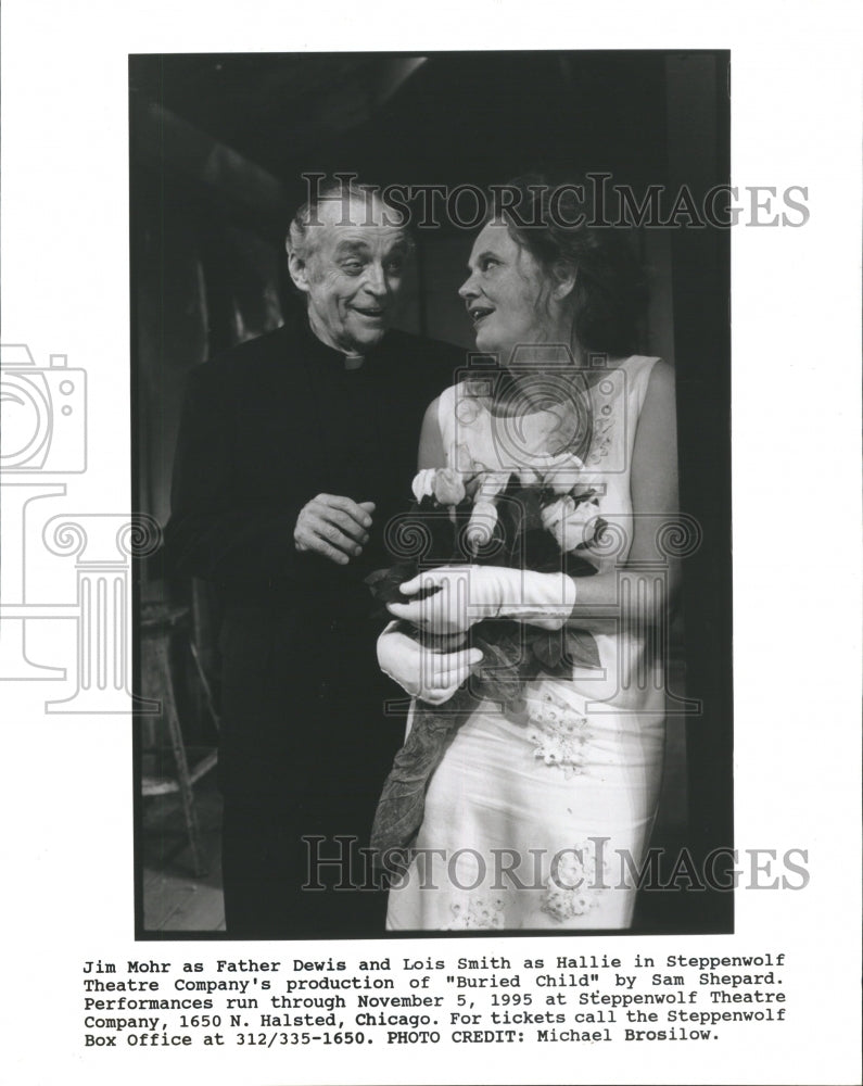 1995 Jim Mohr and Lois Smith in Buried Chil - Historic Images