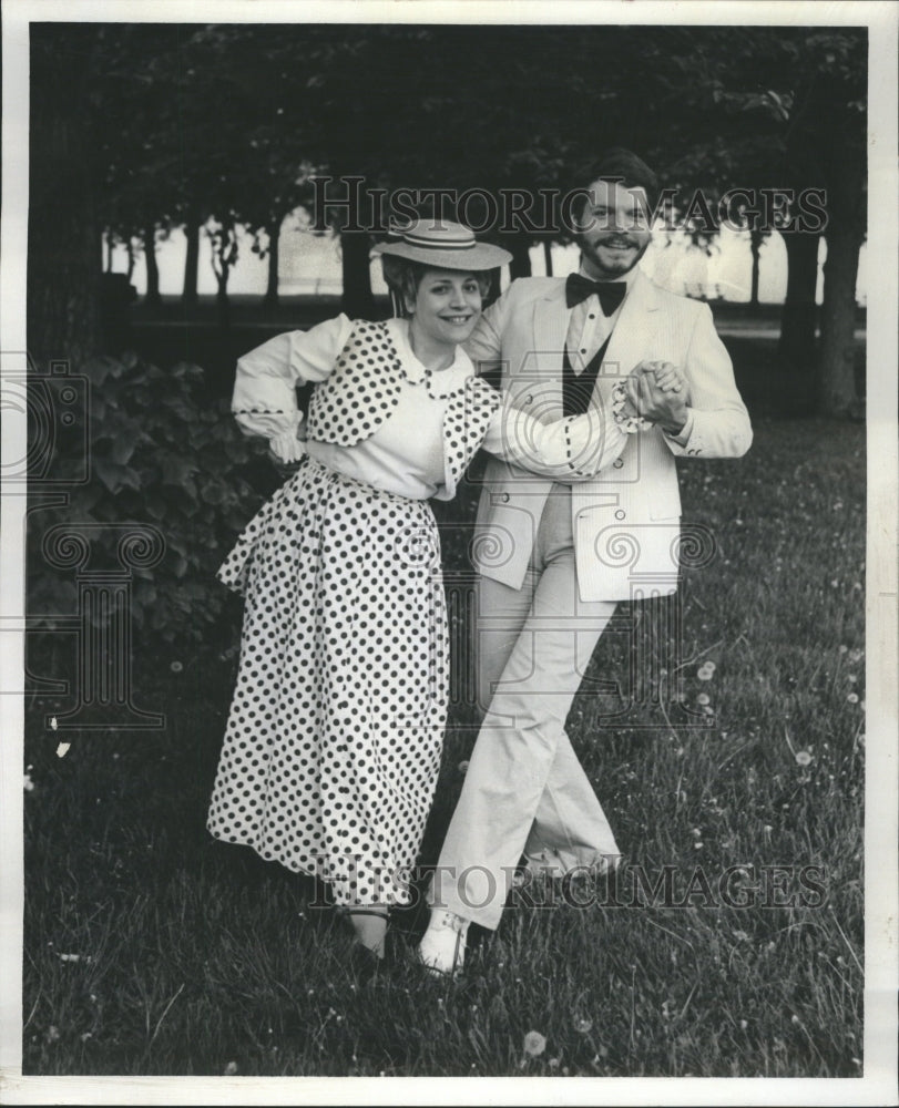 1980 Ellie and Frank in &quot;Showboat.&quot; - Historic Images