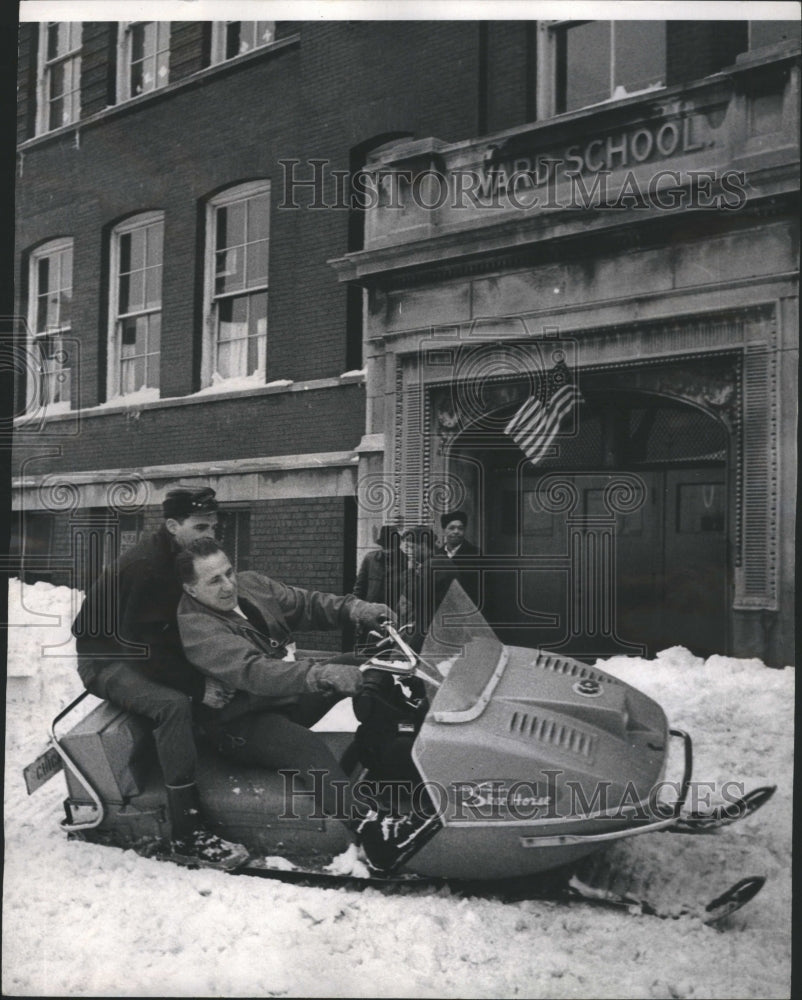 1967 Snowmobile Officer Lou Scully Register  - Historic Images