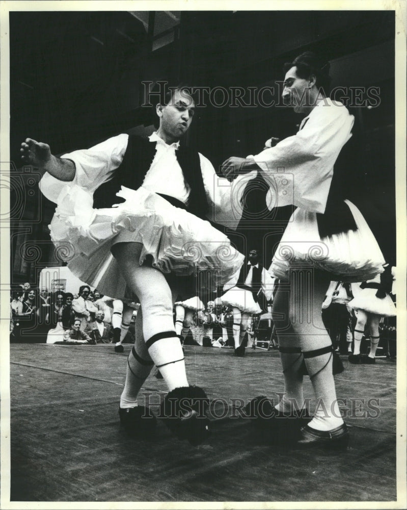 1983 Greek Folk Dance US - Historic Images