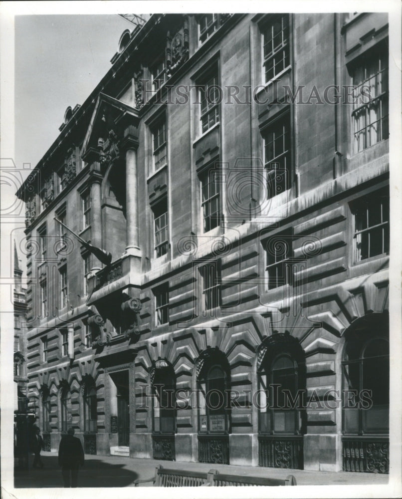 1965 First National Bank Chicago London  - Historic Images