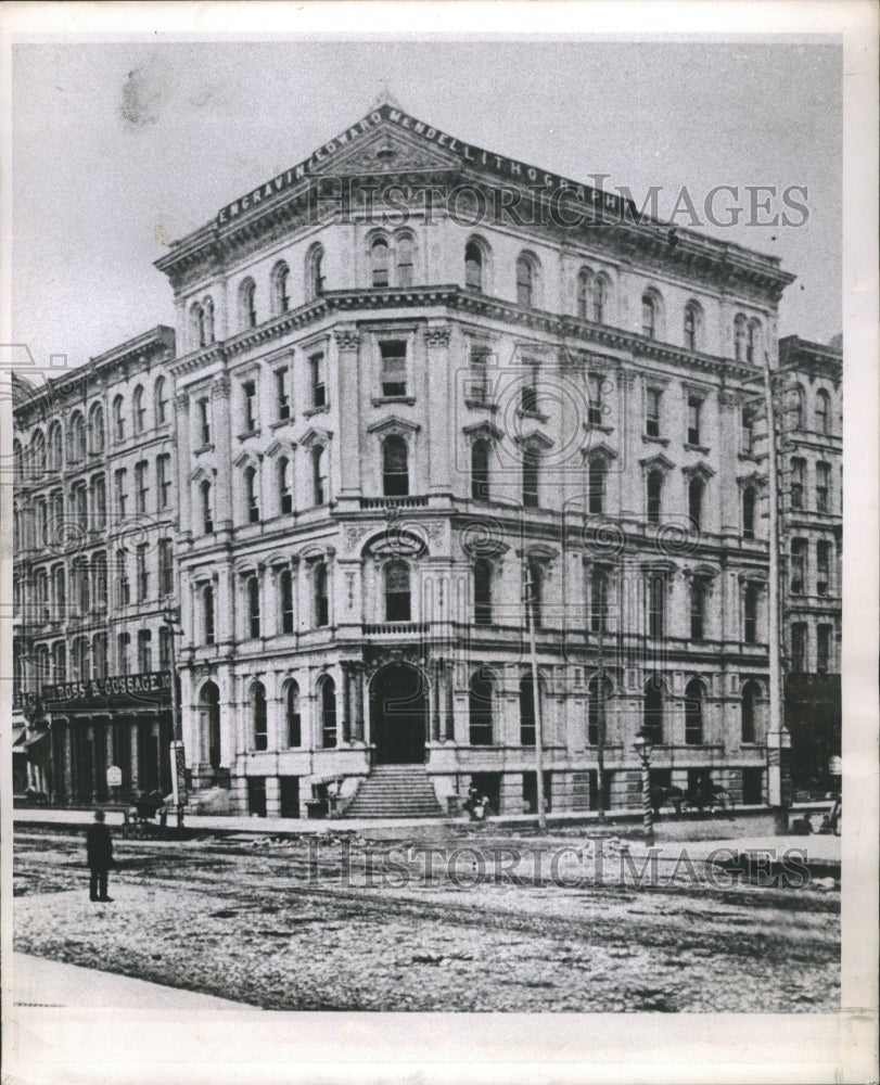 1963 Copy of 1870 First National Bank - Historic Images