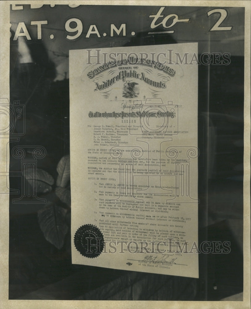 1957 First Guarantee Saving Assn.  - Historic Images