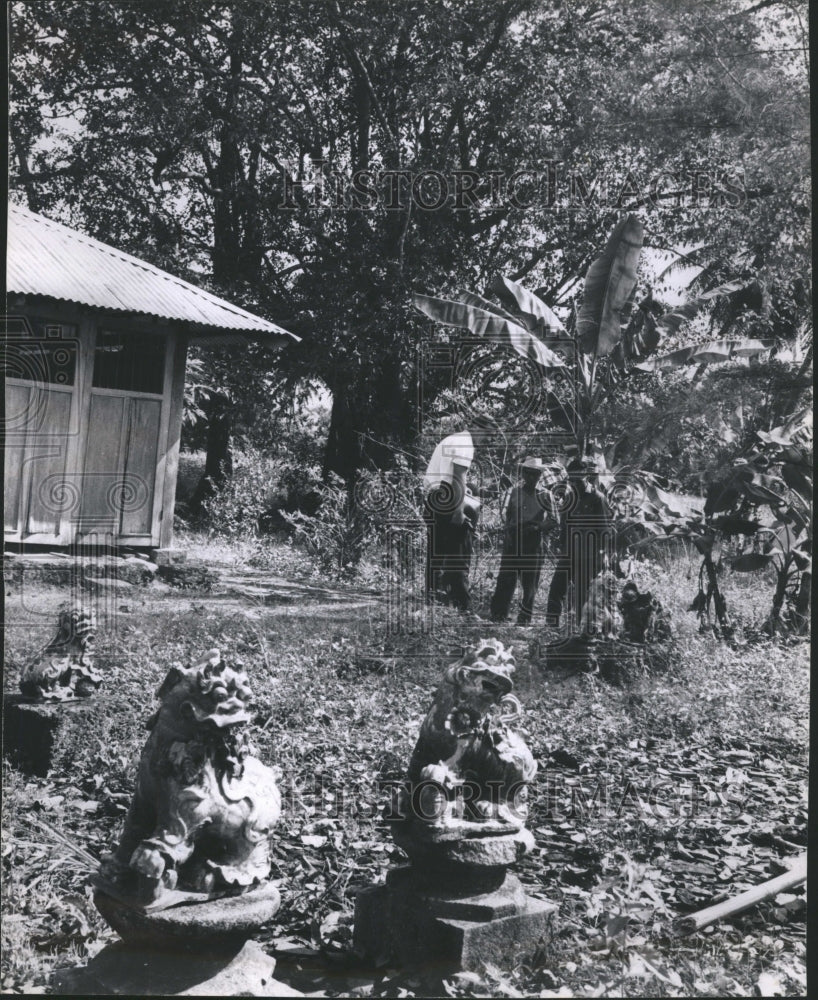 1967 AID Project Community Center Vietnam - Historic Images