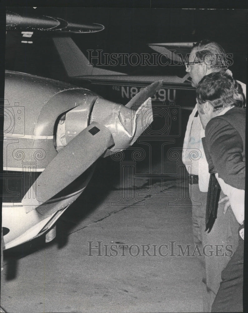 1973 Light Plane Wreckage Midair Collision - Historic Images