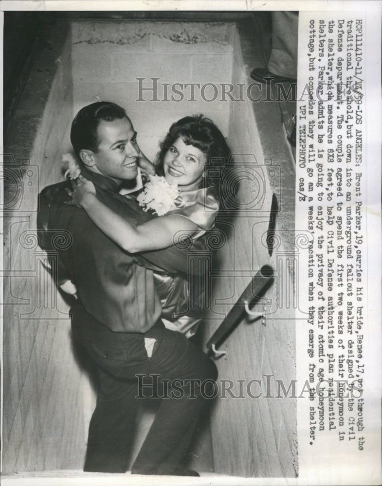 1959 Press Photo Civil Defense Department. - Historic Images