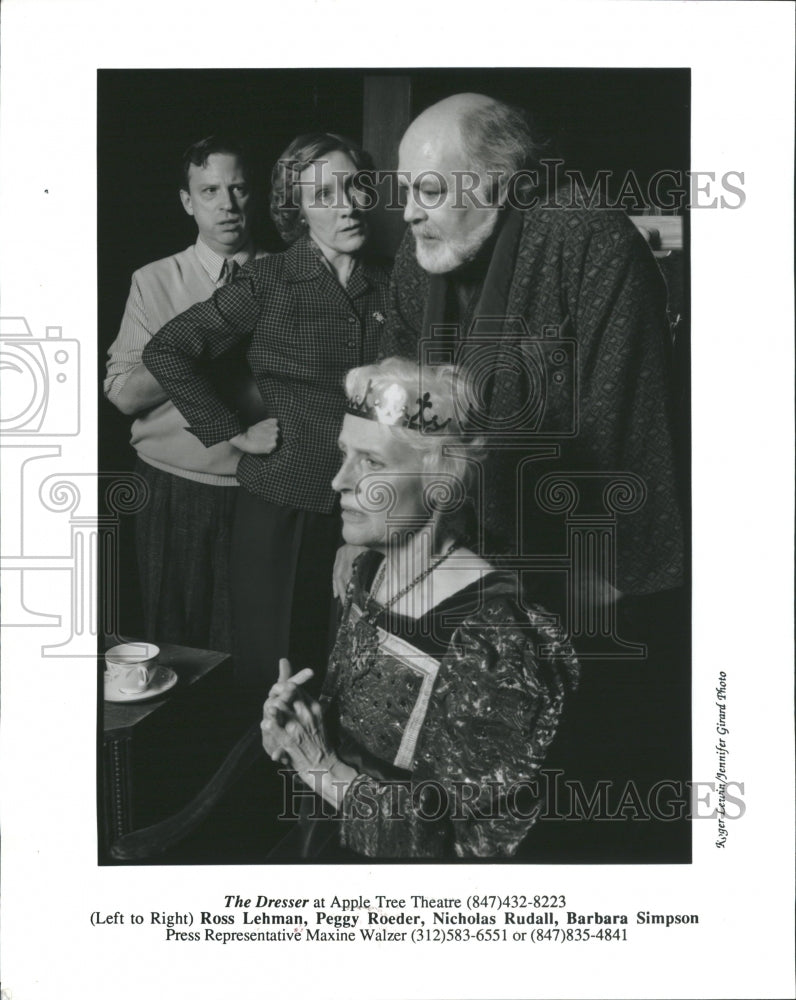 1996 Ross Lehman Peggy Roeder Nicholas - Historic Images