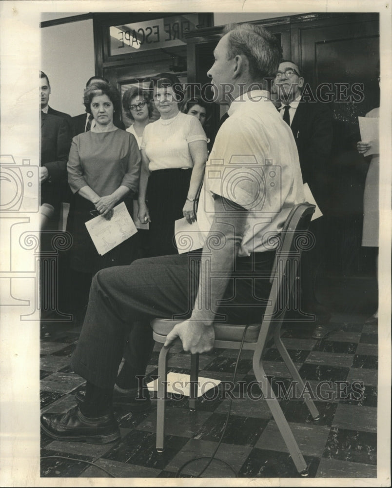1965 John Lattner in exercise for office - Historic Images