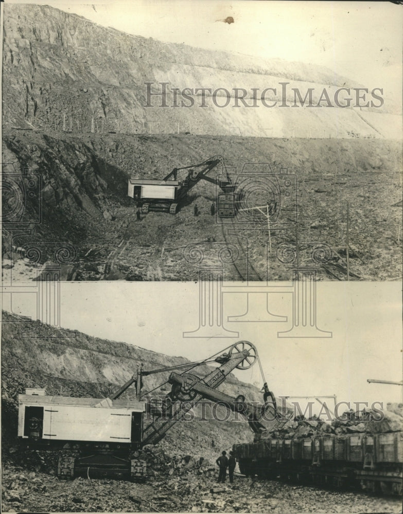  Coal Mining Equipment Action - Historic Images