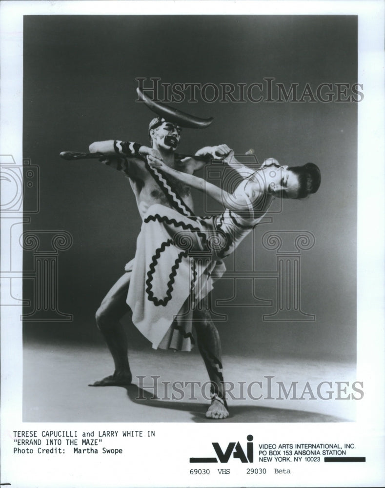 1987 Errand Maze Martha Graham Dance - Historic Images