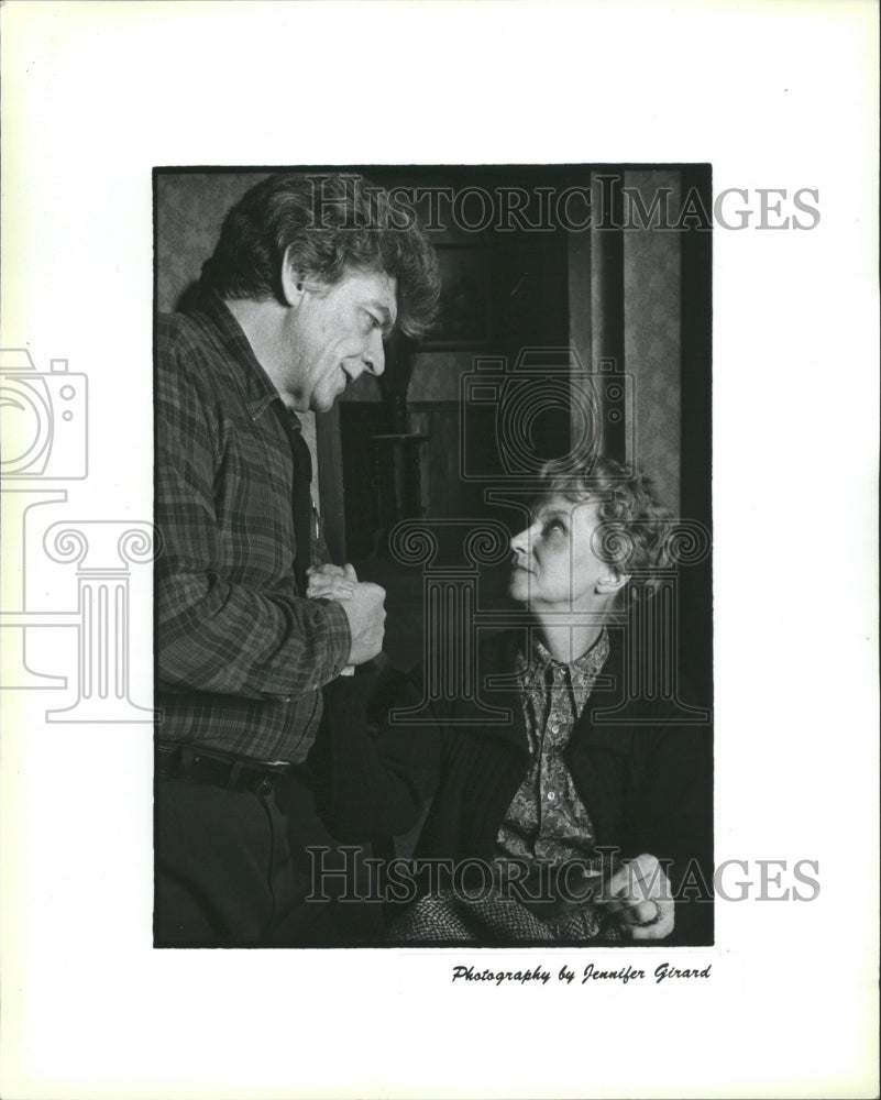 1985 James O'Reilly Mary Seibel Actors - Historic Images