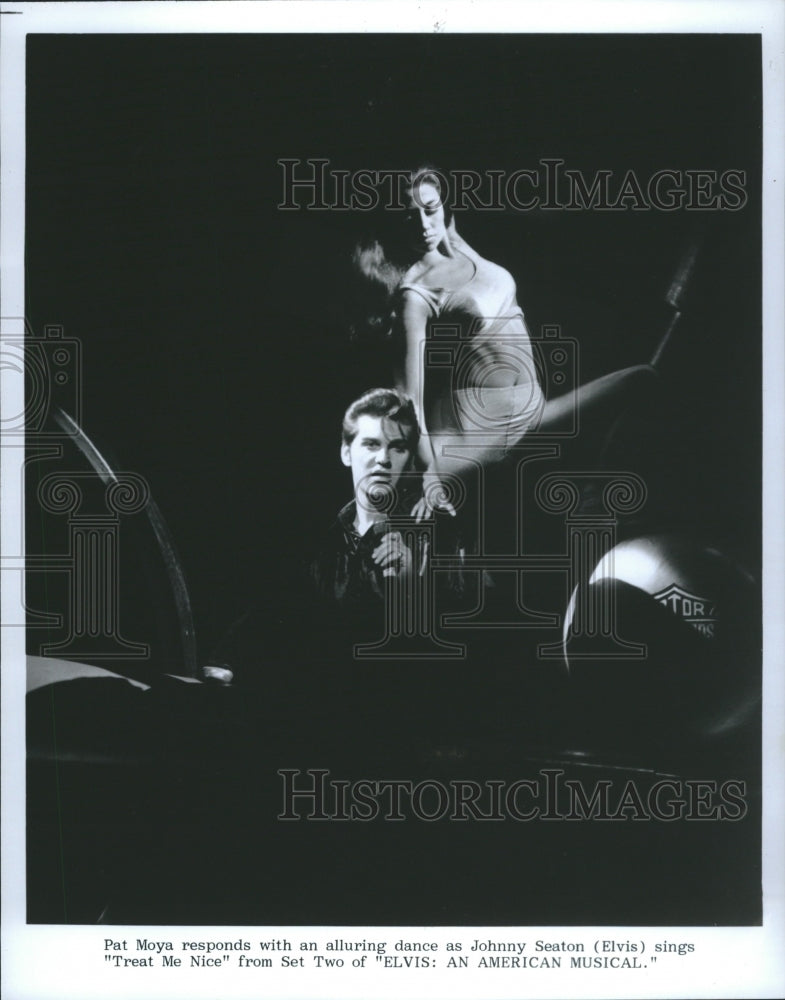 1988 Pat Moya Johnny Seaton Elvis Musical - Historic Images