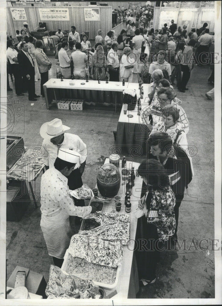 1977 Gourmet Foodfest Nuevo Leon Tacos - Historic Images
