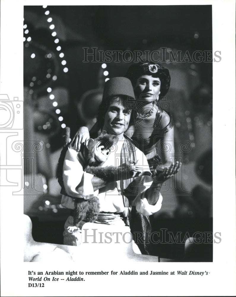 1994 Disney On Ice Aladdin Jasmine - Historic Images