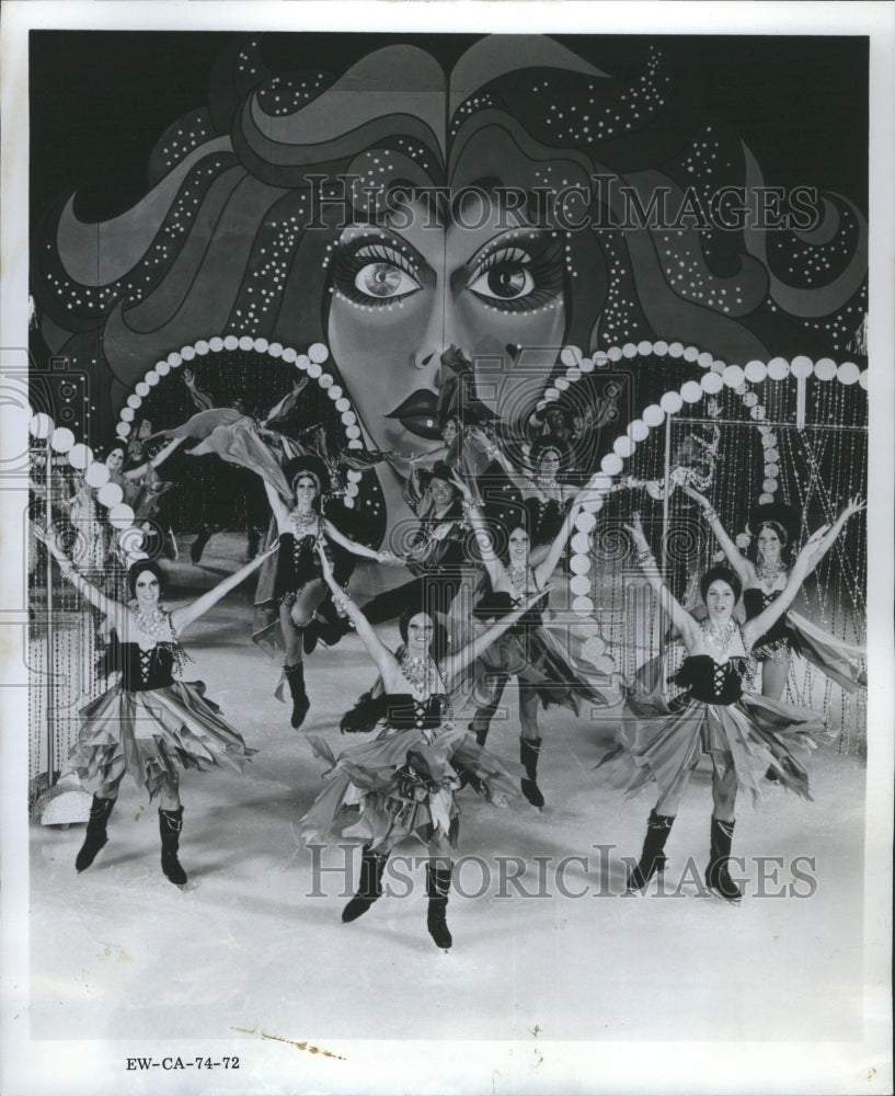 1974 Ice Capades Theatrical Performances - Historic Images